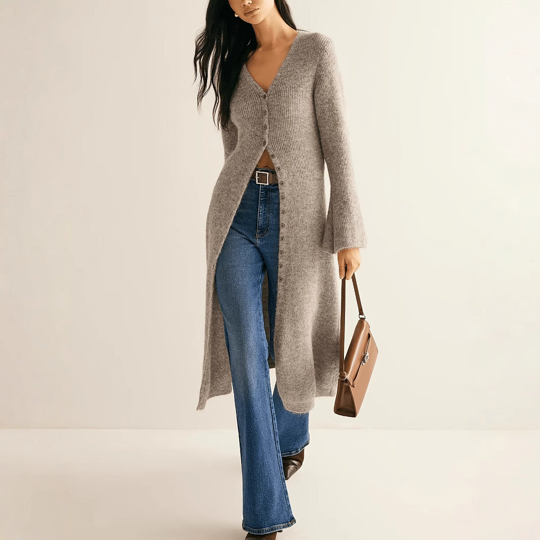 French Style Elegant Retro Long Sleeve Coat Cardigan