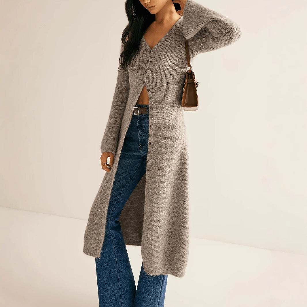 French Style Elegant Retro Long Sleeve Coat Cardigan